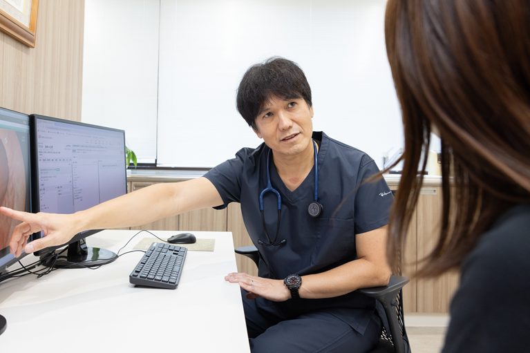 大腸カメラ検査の流れ1